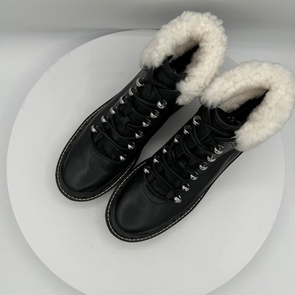 MARC FISHER CHIC STYLE CADE WOMENS ANKLE BOOT.  SIZE 7.5 COLOR BLACK. - Picture 4 of 9